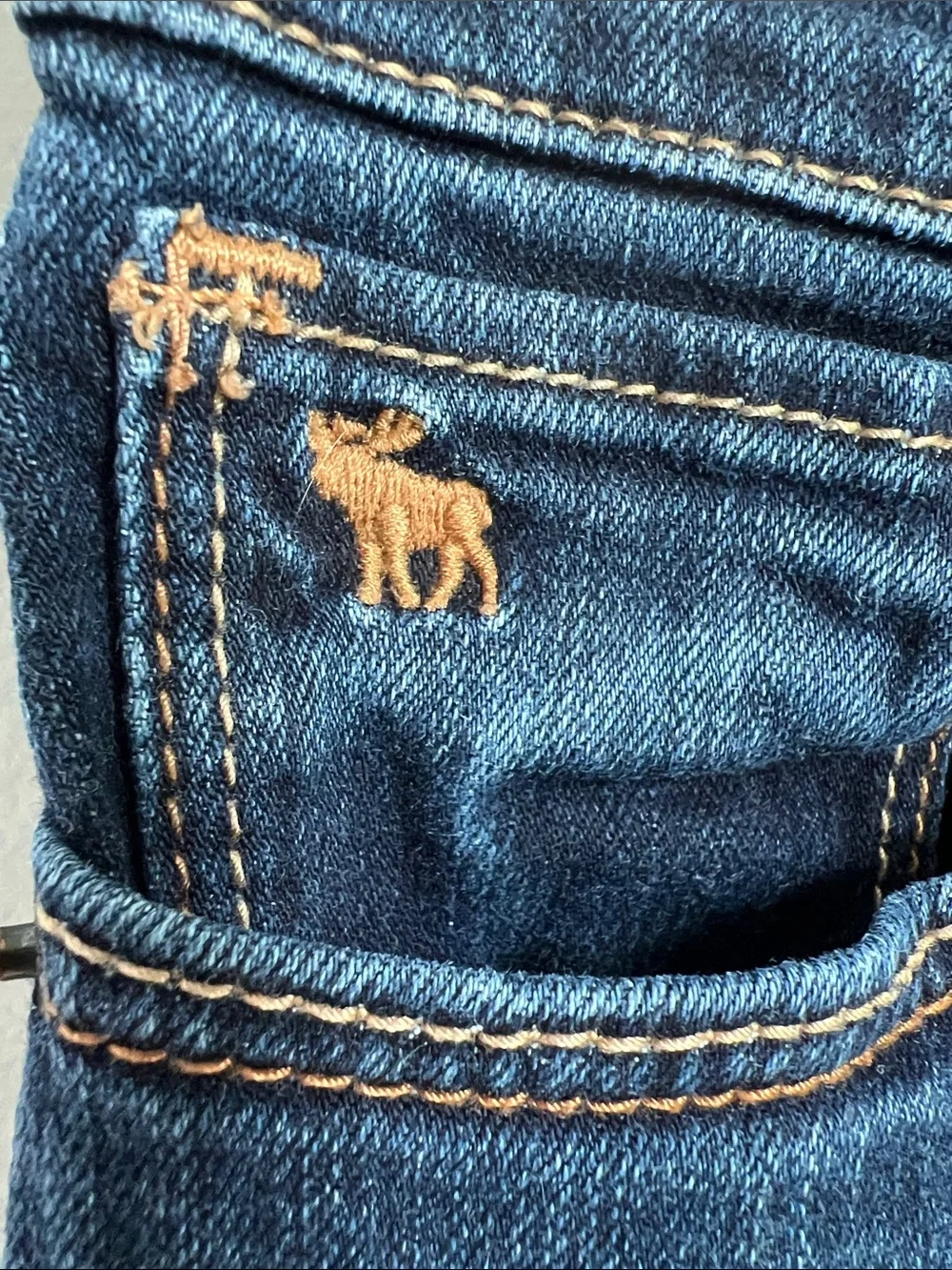 Abercrombie Kids | Deep Indigo Skinny Denim Jeans Size 16 Slim